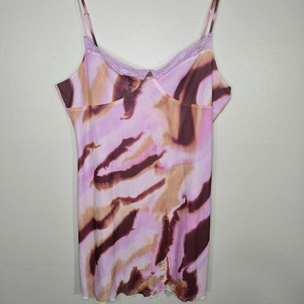 NWT BP. Women's Pink and Brown Slip Dress